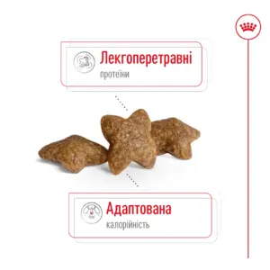 Крокети ROYAL CANIN MINI ADULT 8+ з легкоперетравними протеїнами