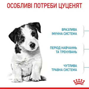 Mini Puppy Royal Canin особливі потреби щенят малих порід