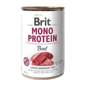 Brit Care Mono Protein — вологий корм з яловичиною для собак 400г