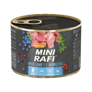 Rafi Mini консерва з ягням для собак малих порід 185 г