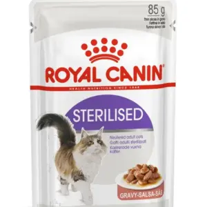 ROYAL CANIN STERILISED — вологий корм для стерилізованих котів 85г