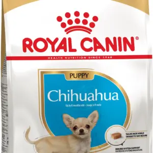 Пакет корму для цуценят породи чихуахуа від Royal Canin.