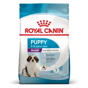Пакет корму для цуценят Royal Canin для великих порід.