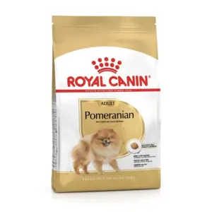 Пакет корму для собак породи померанський шпіц від Royal Canin.