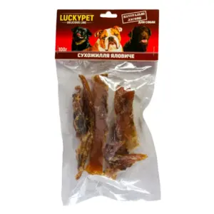 Пакет з сухожиллями яловичини для собак.