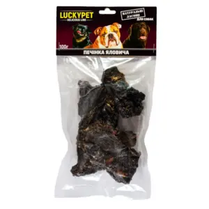 Lucky Pet Ласощі з печінкою 0,3 кг — натуральне лакомство для собак