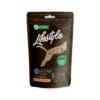 Пакетик з м'ясними ласощами для котів з написом 'Lifestyle' і зображенням кота.