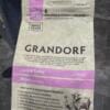 Пакет сухого корму для кошенят Grandorf з м'ясом ягняти та індички, 400 г.