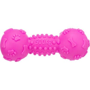 Іграшка Trixie Гантель з пискавкою для собак вініл 19 см