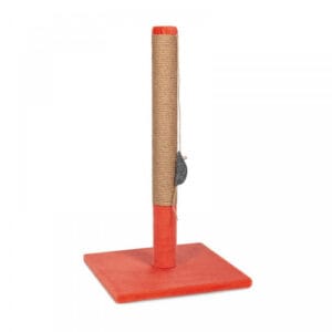 Дряпка Мімі для котів — когтеточка-стовпчик з ігровим м'ячиком