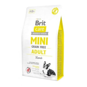 BRIT CARE Grain-Free Mini Adult — сухий корм з ягнятиною для дорослих собак дрібних порід 2 кг