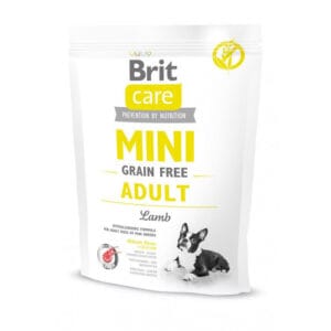 BRIT CARE Grain-Free Mini Adult з ягнятиною — сухий корм для собак