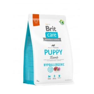 BRIT CARE Dog Hypoallergenic Puppy Lamb — гіпоалергенний корм для цуценят з ягням 3кг