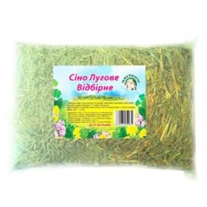 Сіно лугове відбірне Мій Пухнастик 200г — натуральний корм для гризунів