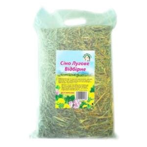 Сіно лугове відбірне Мій Пухнастик 450г (9л) для гризунів