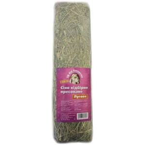 Мій Пухнастик Сіно Лугове пресоване 1кг — корм для гризунів