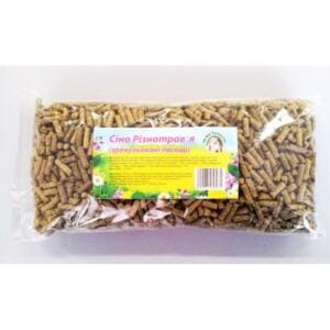 Сіно різнотрав'я гранульоване Мій Пухнастик 450г для гризунів