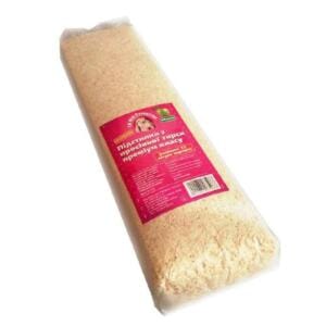 Тирса пресована Мій Пухнастик з ароматом яблука 1 кг для гризунів