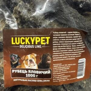 Lucky Pet Рубець — натуральні ласощі для собак, 1 кг