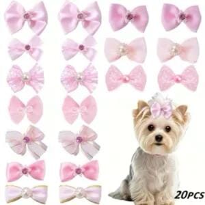 Резинки для волосся собак — аксесуари для грумінгу та виставок