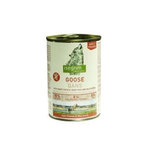 ISEGRIM Гуска з бататом 400г — вологий корм для собак усіх порід