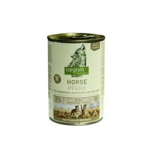 ISEGRIM Horse Pure — вологий корм з кониною для собак 400г