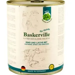 Baskerville HF Holistic Яловичина та Лосось — вологий корм для собак