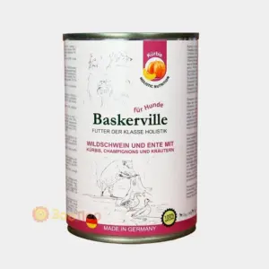 BASKERVILLE Holistic Кабан і Качка з Гарбузом — консерви для собак
