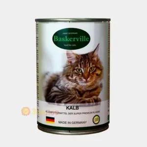 BASKERVILLE — вологий корм для котів з телятиною 400г