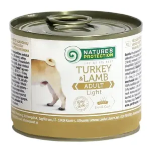 Nature's Protection Adult Light Turkey & Lamb — консервований корм для собак