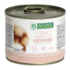 Natures Protection Adult Small Breeds з індичкою та яблуками 200 г