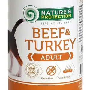 Nature's Protection Adult Beef & Turkey — вологий корм для дорослих собак