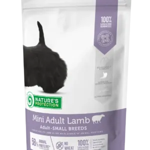 NATURES PROTECTION MINI ADULT LAMB — сухий корм з ягням для дорослих собак дрібних порід