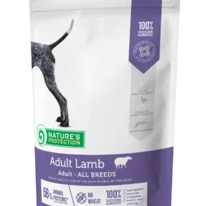 Natures Protection Adult Lamb — сухий корм з ягням для дорослих собак