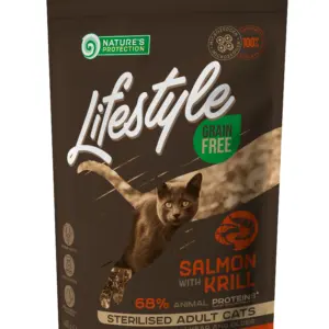 NUTRI PLAN Lifestyle Grain Free Salmon — корм для стерилізованих котів