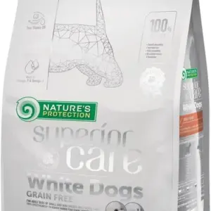 NP SUPERIOR CARE White Dogs Grain Free Salmon — беззерновий корм для білих собак малих порід