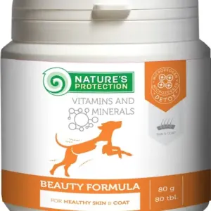 NP Beauty Formula REF — вітамінна добавка для шкіри і шерсті собак, 80 табл