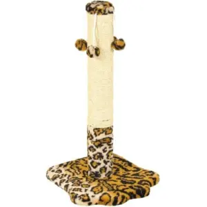 Дряпка Природа Лапка 67см з 4 бубонами — когтеточка для котів