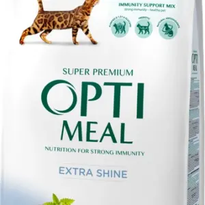 OPTIMEAL — сухий корм для дорослих котів з тріскою, 1,5 кг