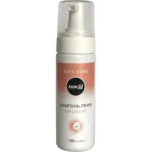 AnimAll Шампунь-пінка для цуценят 180 мл — делікатний догляд