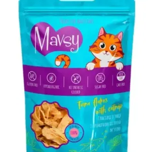 Mavsy Пластівці з тунця з котячою м'ятою для котів 50 г