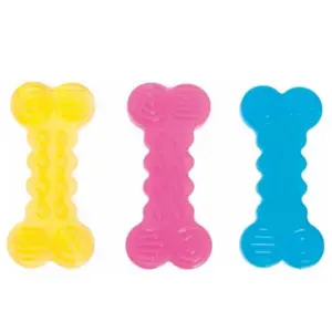 FLAMINGO Good4Fun Bone — рельєфна кістка-іграшка для собак з TPR-гуми