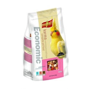 ВІТАПУЛ Економік — корм для німфів та середніх папуг 1200г