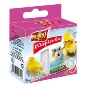 VITAPOL Крейда для папуг натуральна 35г — мінеральна підгодівля