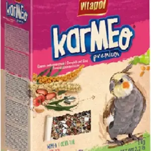 ВІТАПУЛ KARMEO корм для німфових папуг 1 кг — повноцінне харчування