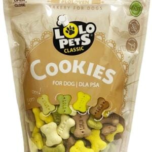 Lolopets бісквітне печиво кісточки mix S — ласощі для собак 350 г