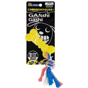 DoggyMan Chew Toy Bone — жувальна іграшка кістка з мотузкою