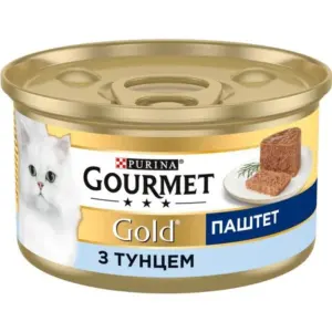 GOURMET GOLD мус з тунцем — вологий корм для дорослих котів 85г