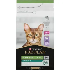 PURINA PRO PLAN Sterilised Renal з індичкою — сухий корм для стерилізованих котів