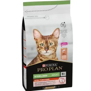 PURINA PRO PLAN Sterilised з лососем — корм для стерилізованих котів